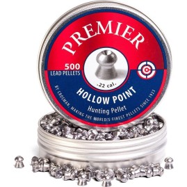 Pellets Crosman Premier Hollow Point Pellets .22 14.3gr 500 Pellets Crosman Premier Hollow Point Pellets .22 14.3gr 500