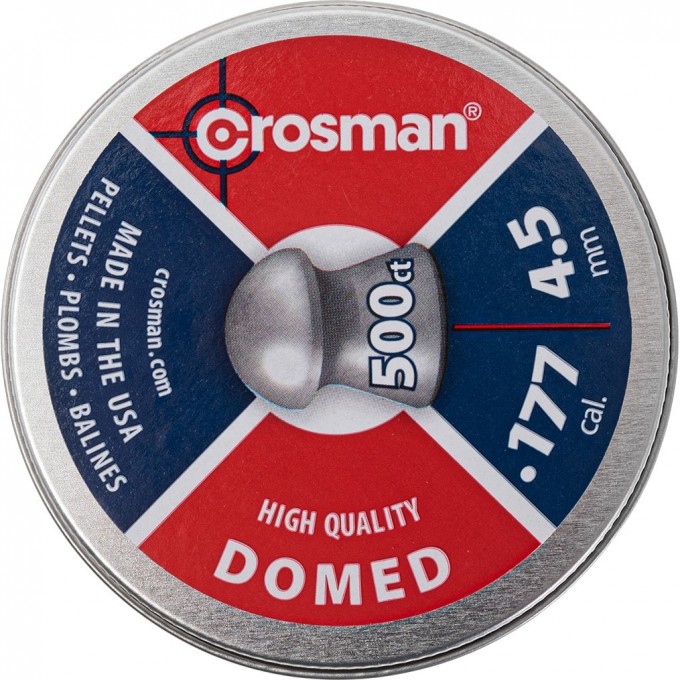 Пневматическая пуля CROSMAN Domed 4,5 мм 6-D177