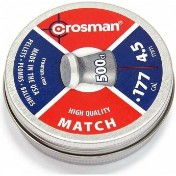 Пневматическая пуля CROSMAN Match 4,5 мм 6-LM77 Пневматическая пуля CROSMAN Match 4,5 мм 6-LM77